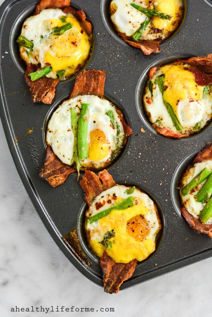 Protein packed paleo egg cups. Pin Me and Eat Mindfully!