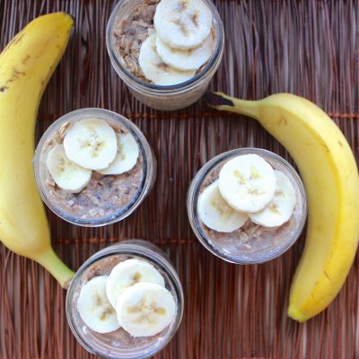 Shake and Go Peanut Butter Overnight Oats. Pin Me!